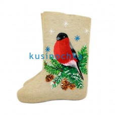 Женские валенки «Гордый снегирь»